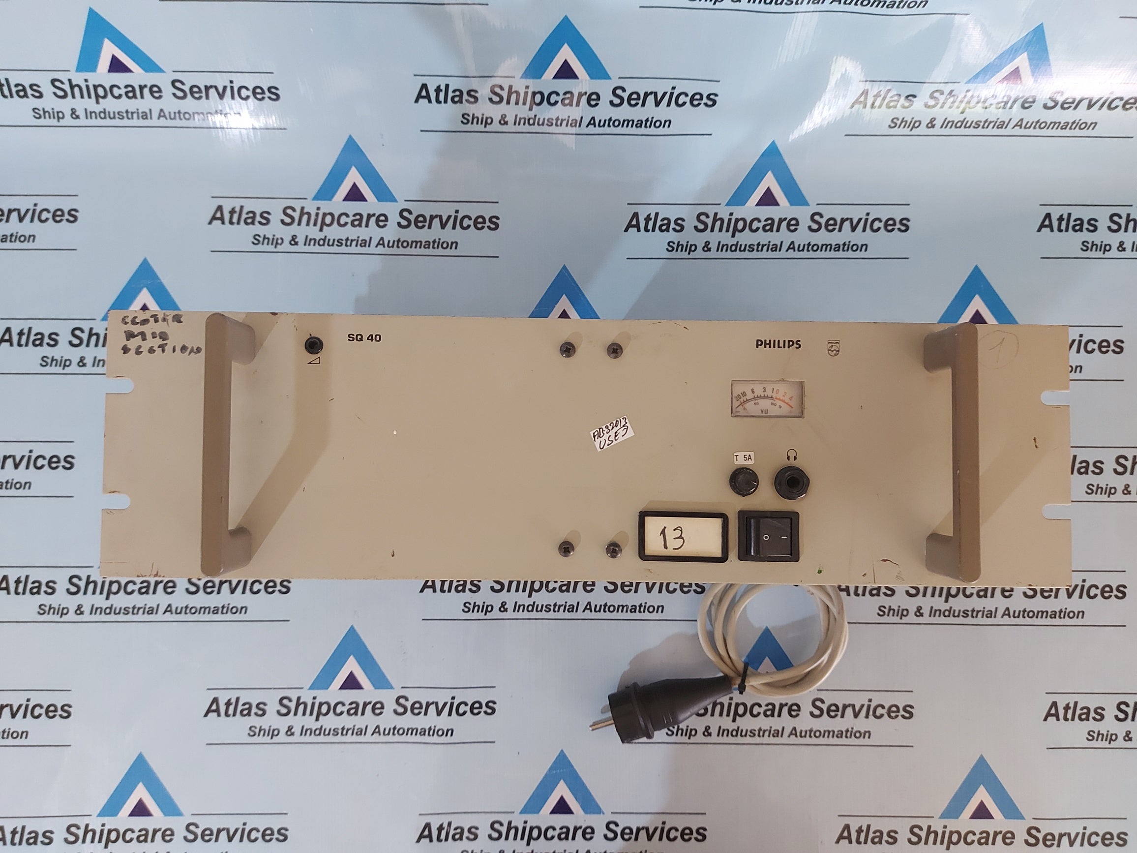 PHILIPS SQ 40 POWER AMPLIFIER 200W